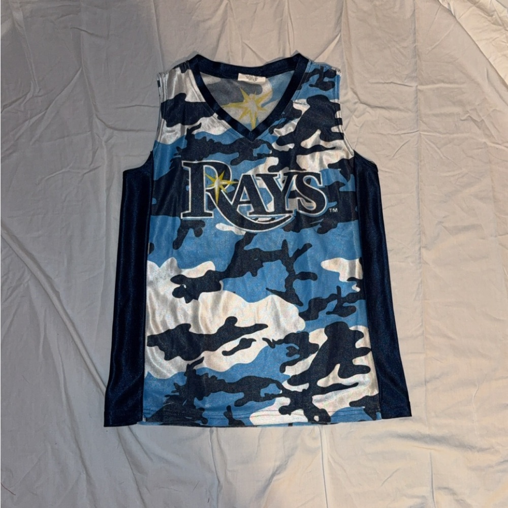 Tampa Bay Rays Kids Basketball-Style Jersey